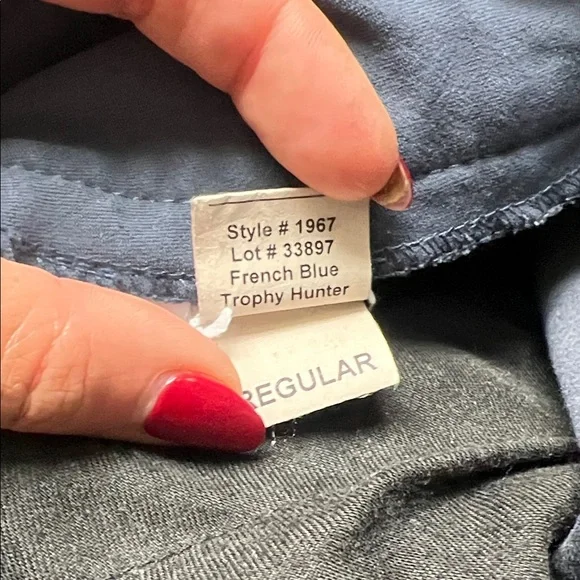 The Tailored Sportsman French Blue Breeches - Picture 5 of 5